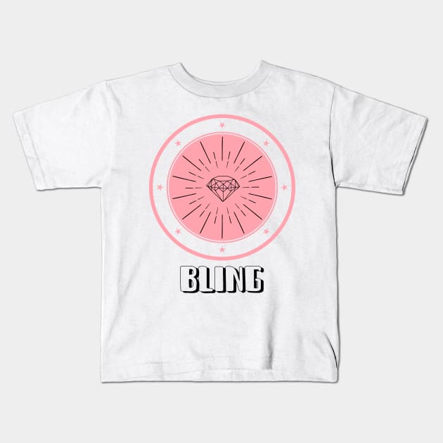 Bling Kids T-Shirt by NinaJ